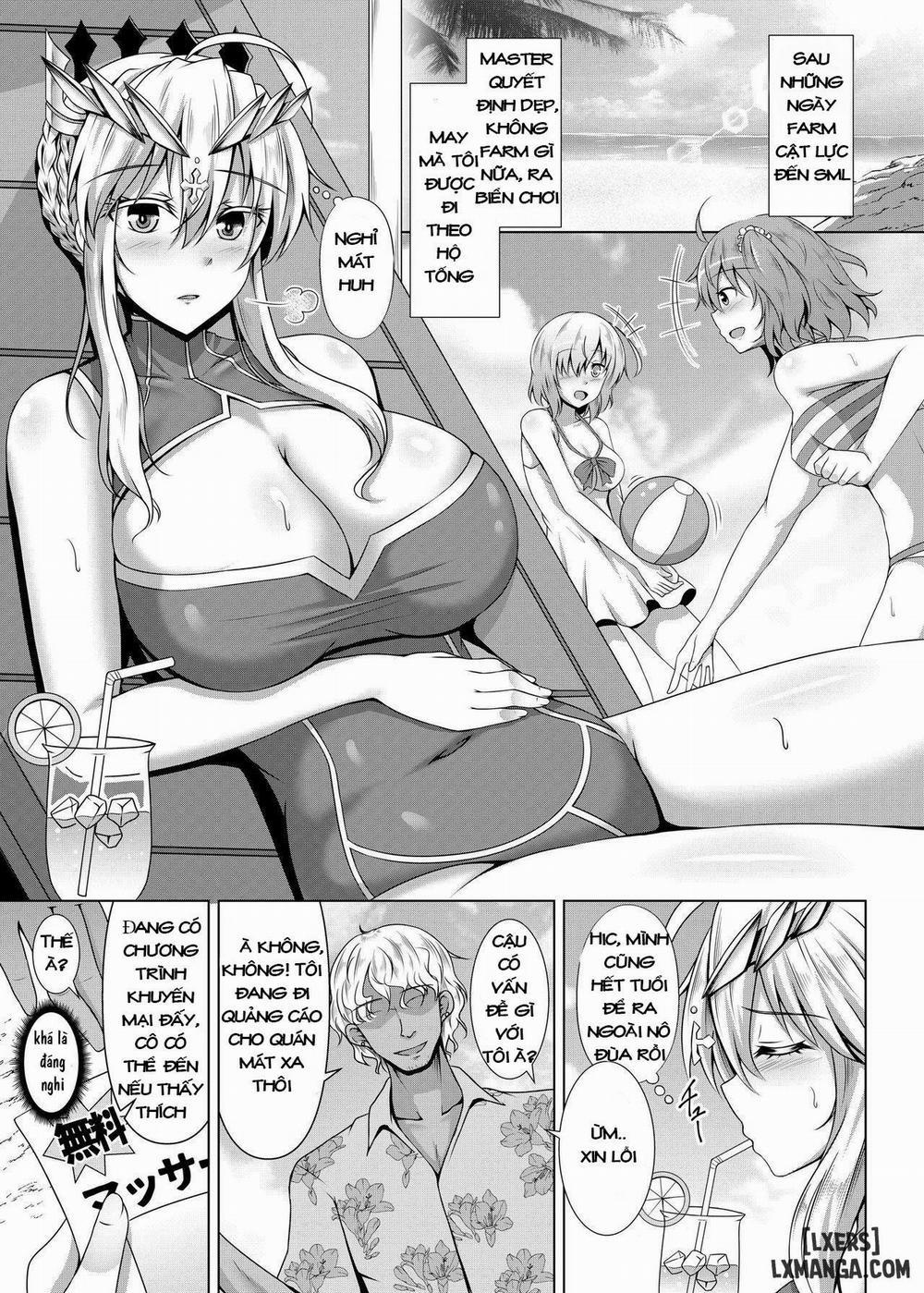 Chichiue ga Charao ni Oil Massage de Otosareru Hon Oneshot trang 3