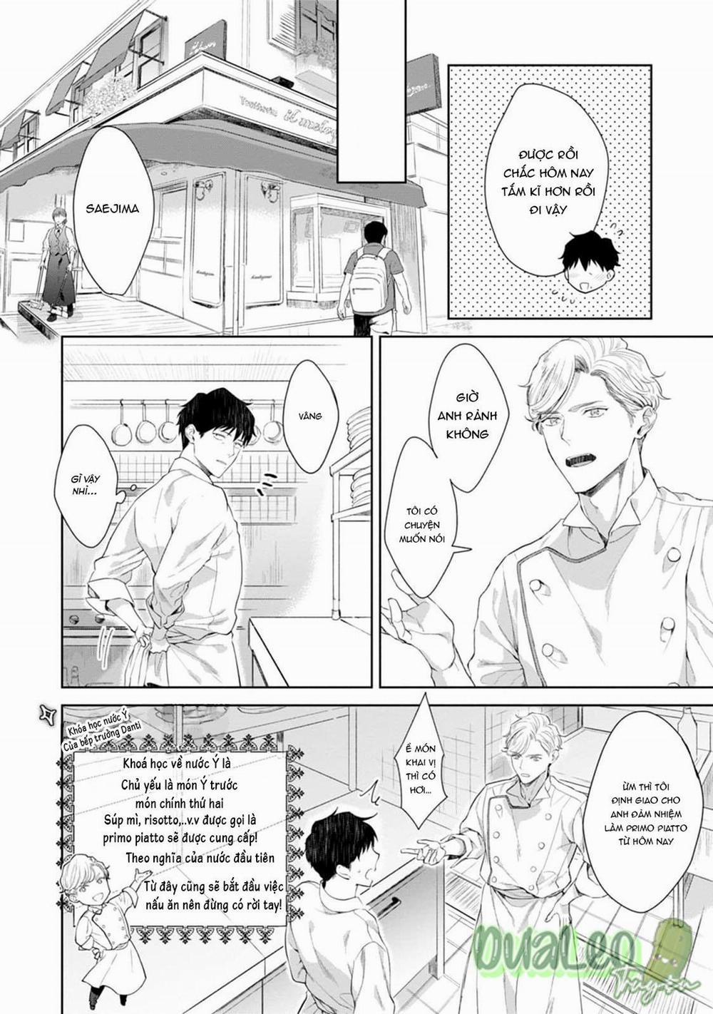 Chiếc Lưỡi Của Anh đúng Là Món Khai Vị Tuyệt Hảo 3 trang 9