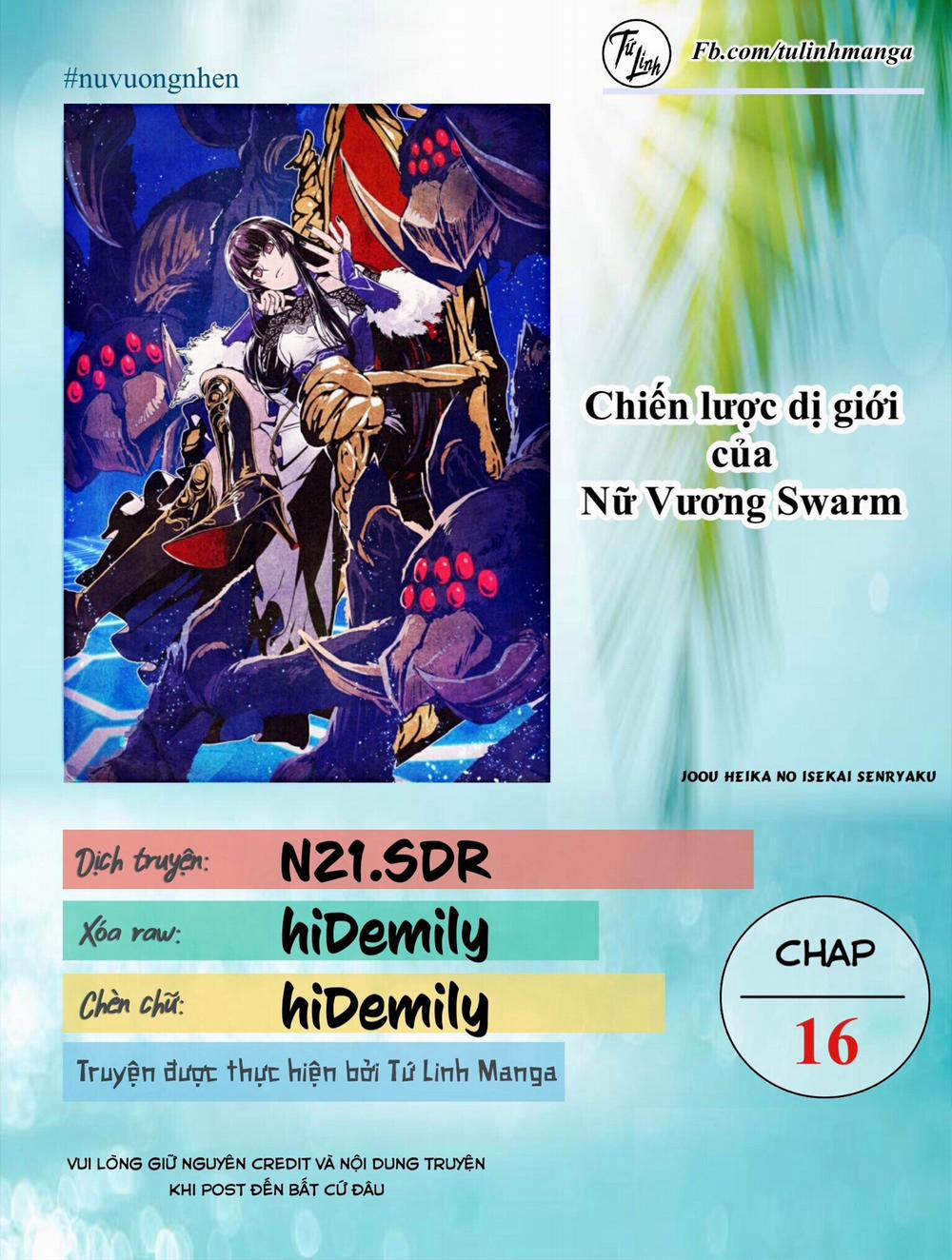 Chiến Lược Dị Giới Của Nữ Vương Swarm Bệ Hạ 16 trang 1