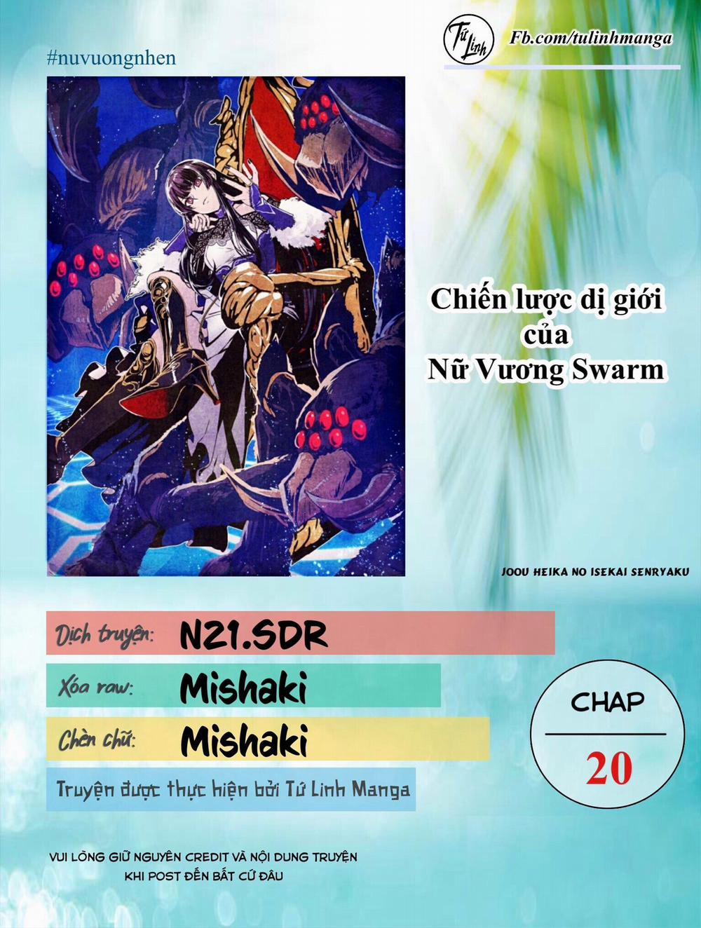 Chiến Lược Dị Giới Của Nữ Vương Swarm Bệ Hạ 20 trang 1