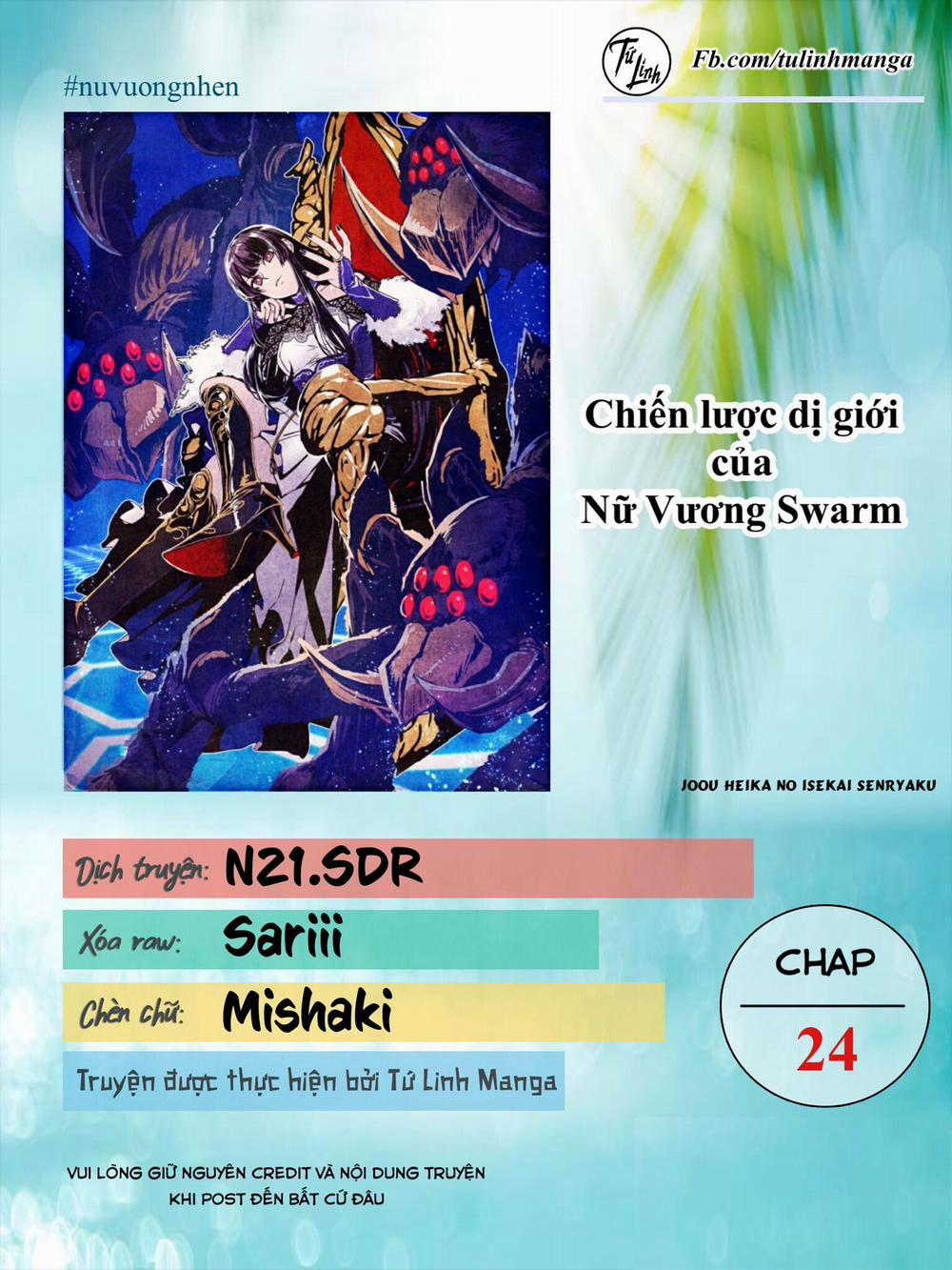 Chiến Lược Dị Giới Của Nữ Vương Swarm Bệ Hạ 24 trang 1