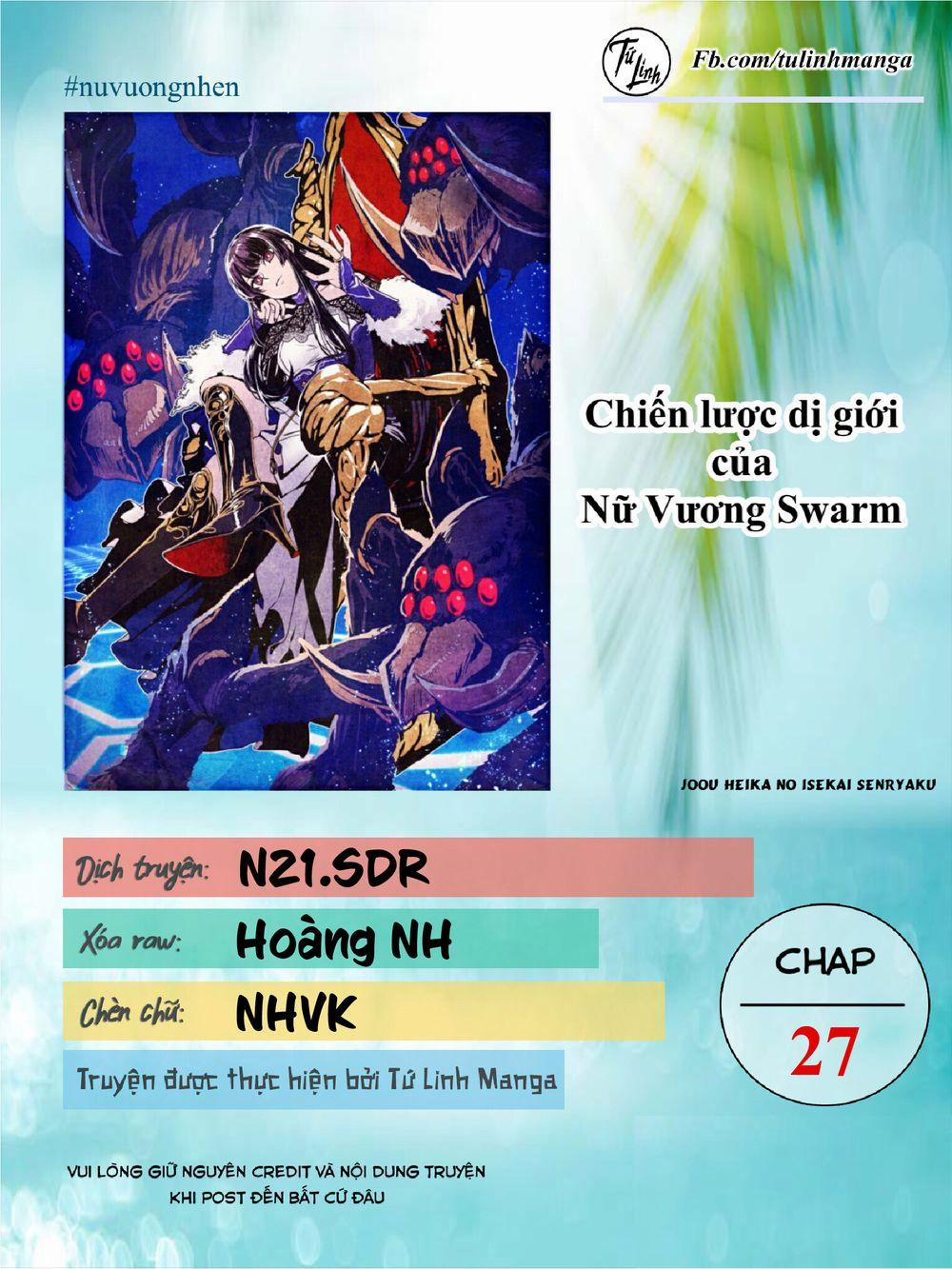 Chiến Lược Dị Giới Của Nữ Vương Swarm Bệ Hạ 27 trang 1