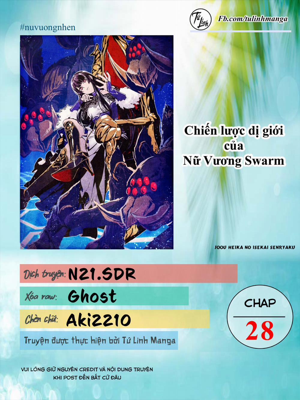 Chiến Lược Dị Giới Của Nữ Vương Swarm Bệ Hạ 28 trang 2