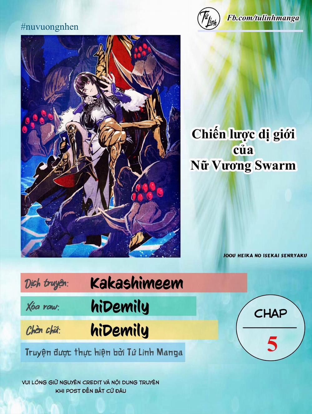 Chiến Lược Dị Giới Của Nữ Vương Swarm Bệ Hạ 5 trang 1