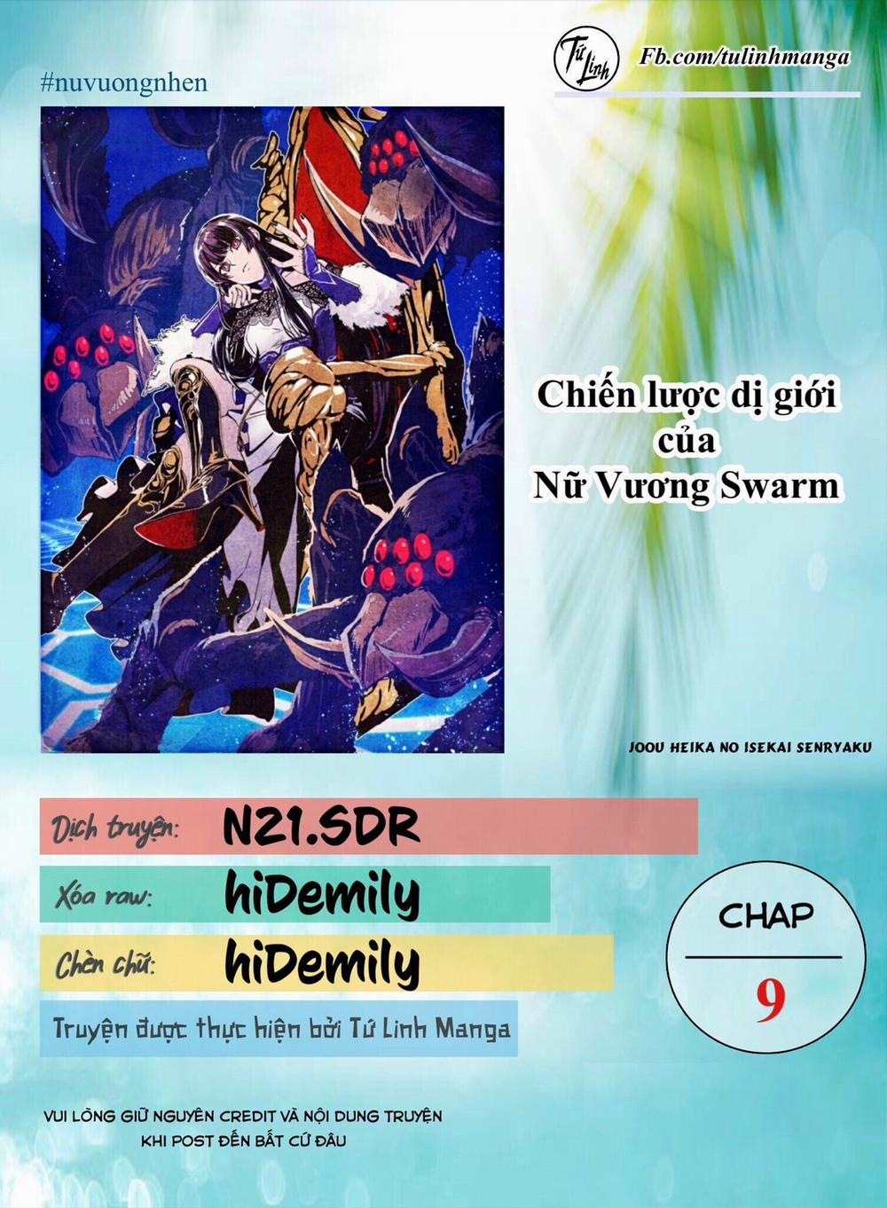 Chiến Lược Dị Giới Của Nữ Vương Swarm Bệ Hạ 9 trang 1