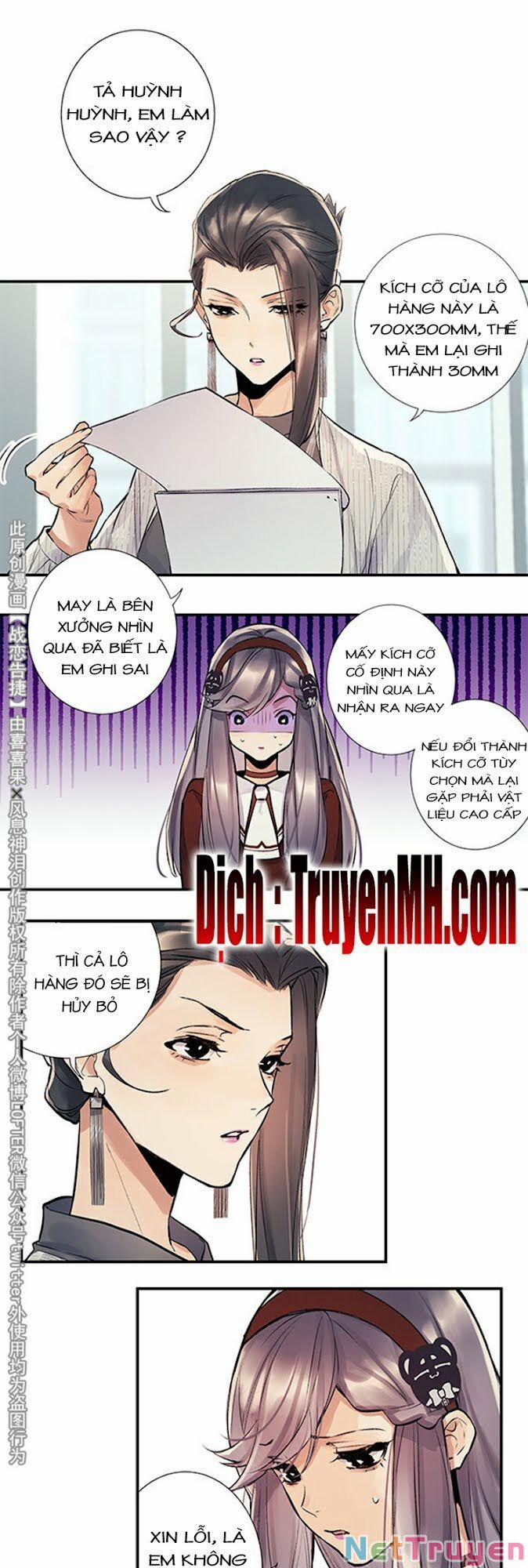 Chiến Luyến Cáo Tiệp 33 trang 4