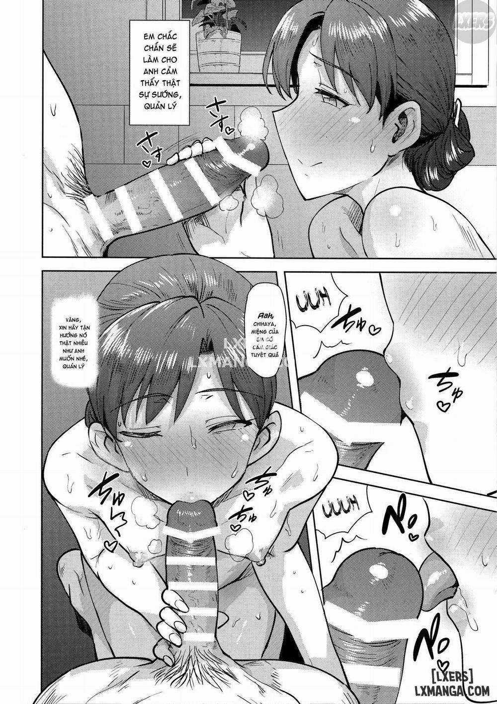 Chihaya to Ofuro Bath with Chihaya Oneshot trang 9