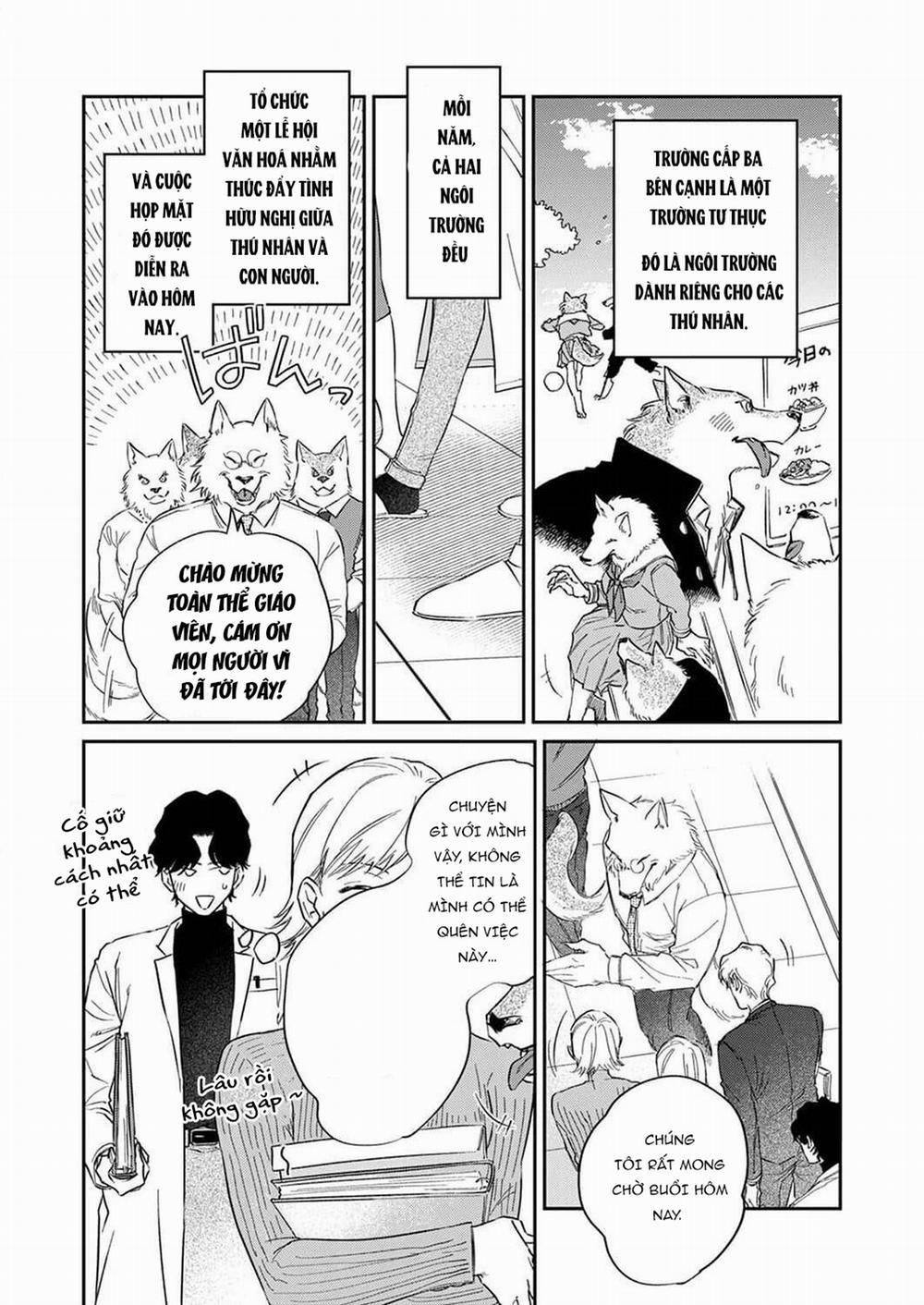 Chìm Đắm Trong Tình Yêu Mãnh Liệt Với Anh Chàng Người Sói 1 trang 21