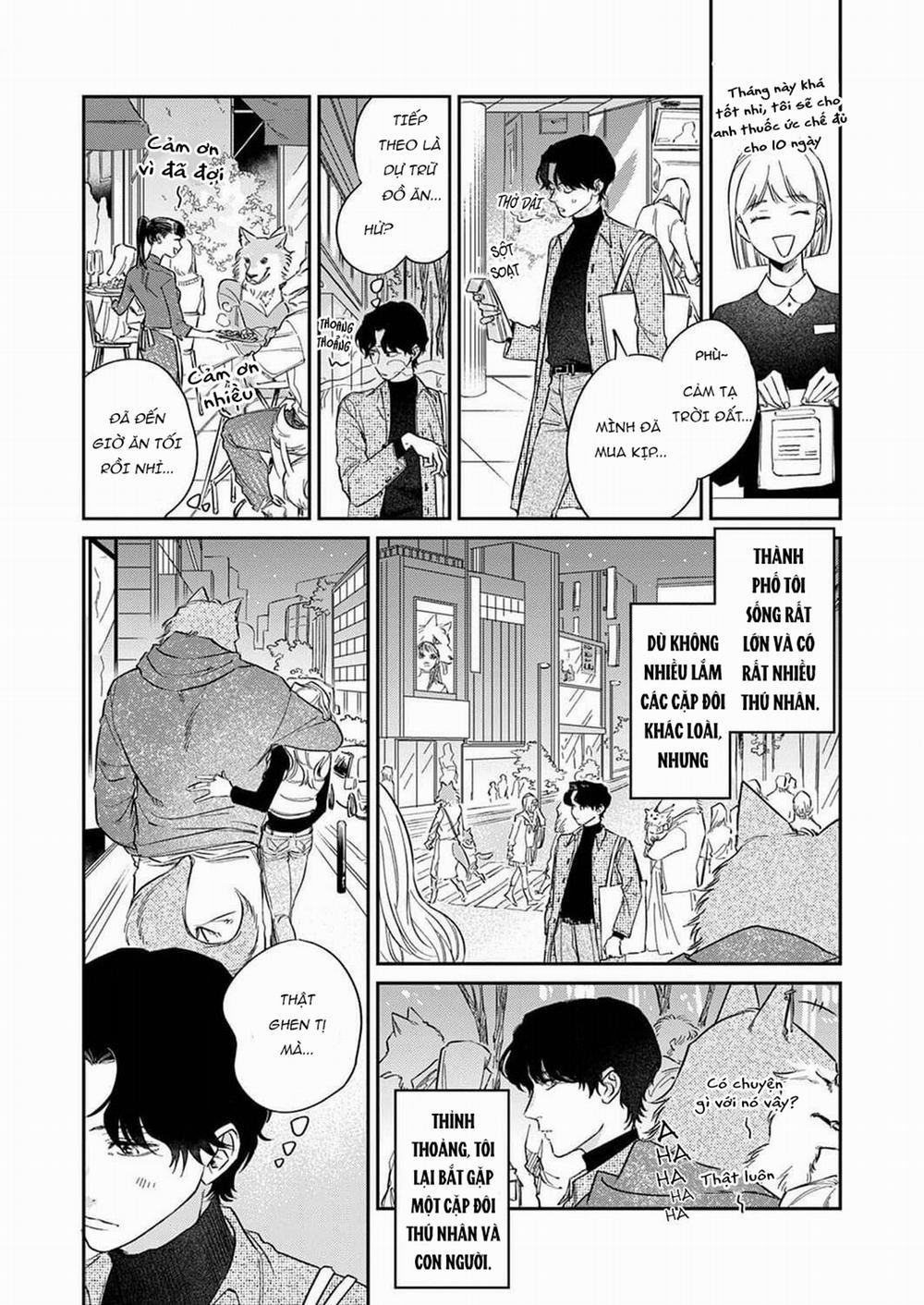 Chìm Đắm Trong Tình Yêu Mãnh Liệt Với Anh Chàng Người Sói 1 trang 8