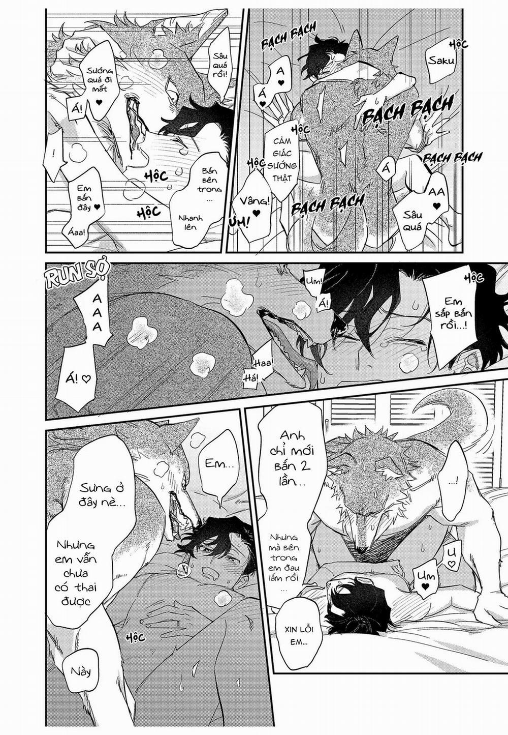 Chìm Đắm Trong Tình Yêu Mãnh Liệt Với Anh Chàng Người Sói 10 trang 19