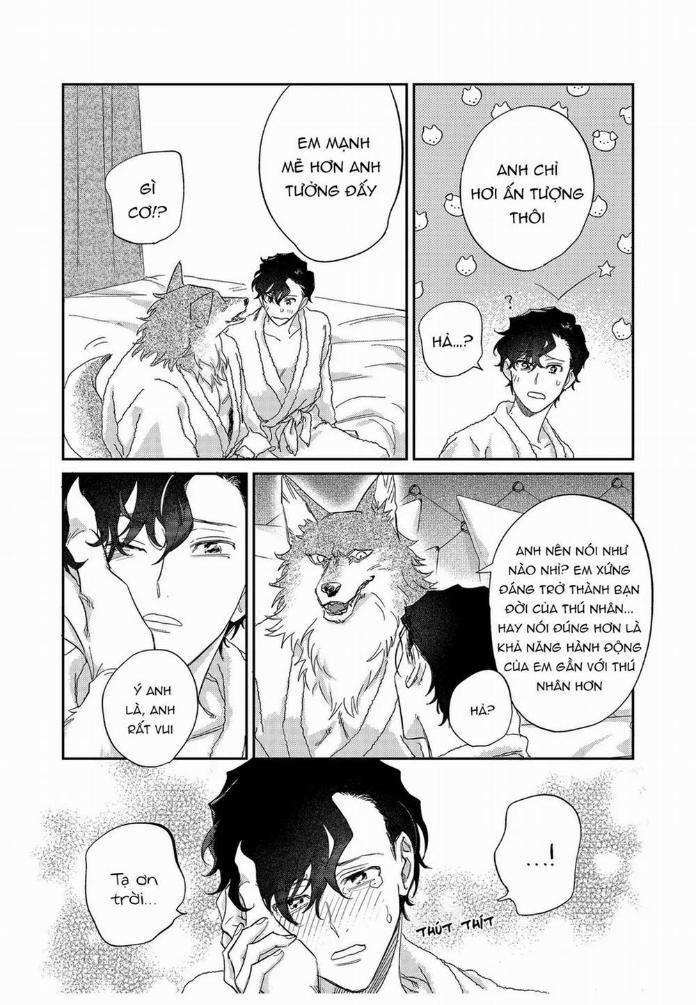 Chìm Đắm Trong Tình Yêu Mãnh Liệt Với Anh Chàng Người Sói 10 trang 8