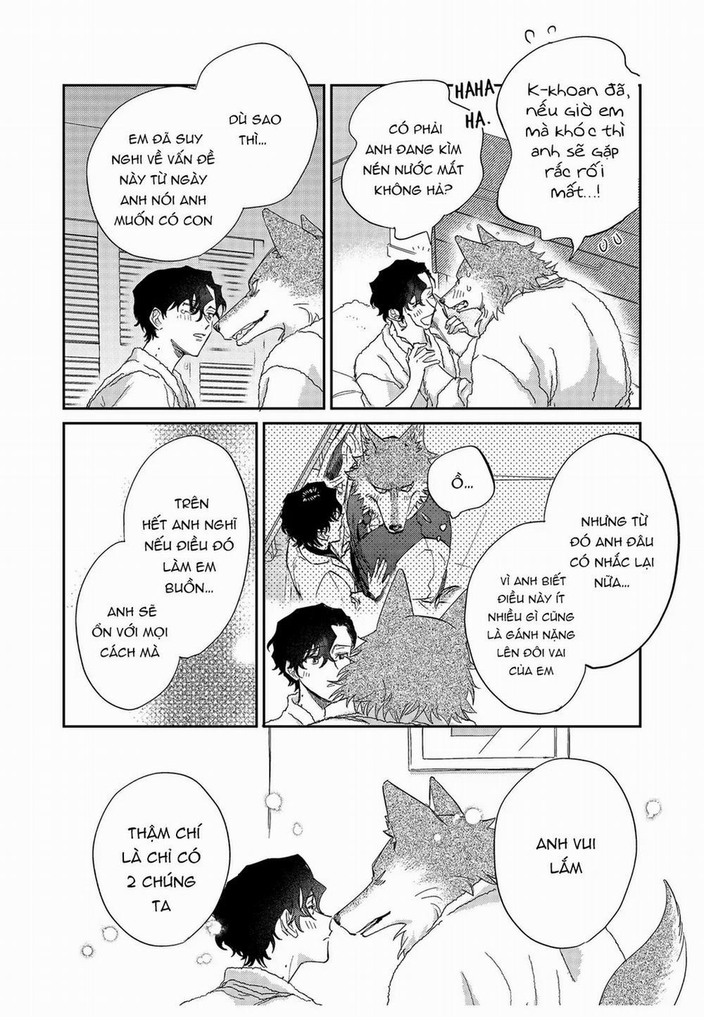 Chìm Đắm Trong Tình Yêu Mãnh Liệt Với Anh Chàng Người Sói 10 trang 9