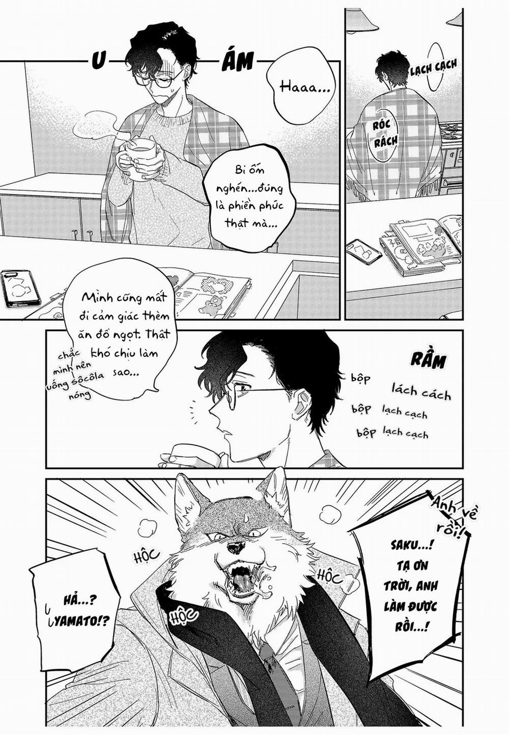 Chìm Đắm Trong Tình Yêu Mãnh Liệt Với Anh Chàng Người Sói 11 trang 0