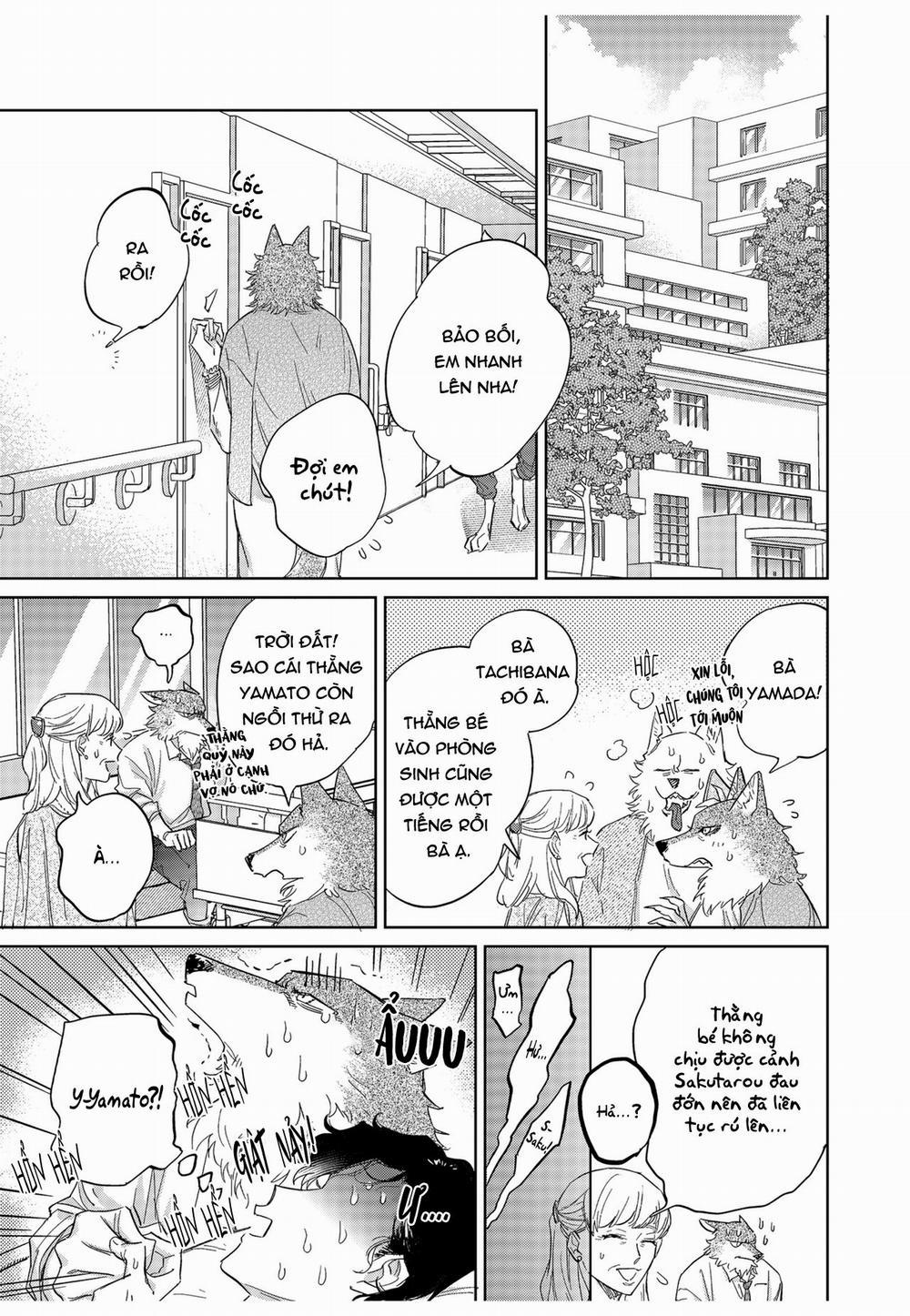 Chìm Đắm Trong Tình Yêu Mãnh Liệt Với Anh Chàng Người Sói 12 trang 0