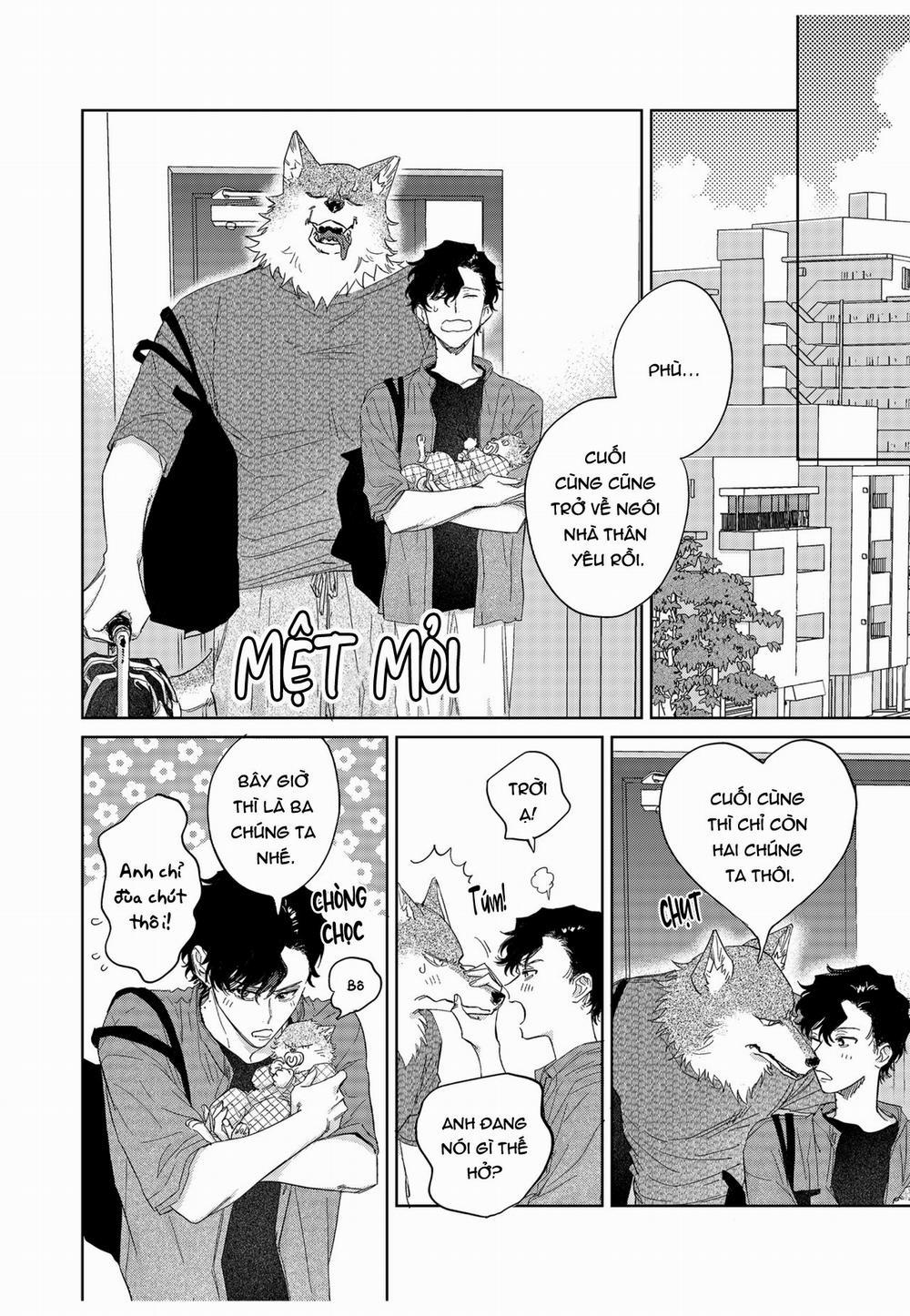 Chìm Đắm Trong Tình Yêu Mãnh Liệt Với Anh Chàng Người Sói 12 trang 9