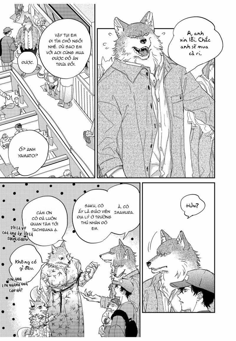 Chìm Đắm Trong Tình Yêu Mãnh Liệt Với Anh Chàng Người Sói 13 trang 14