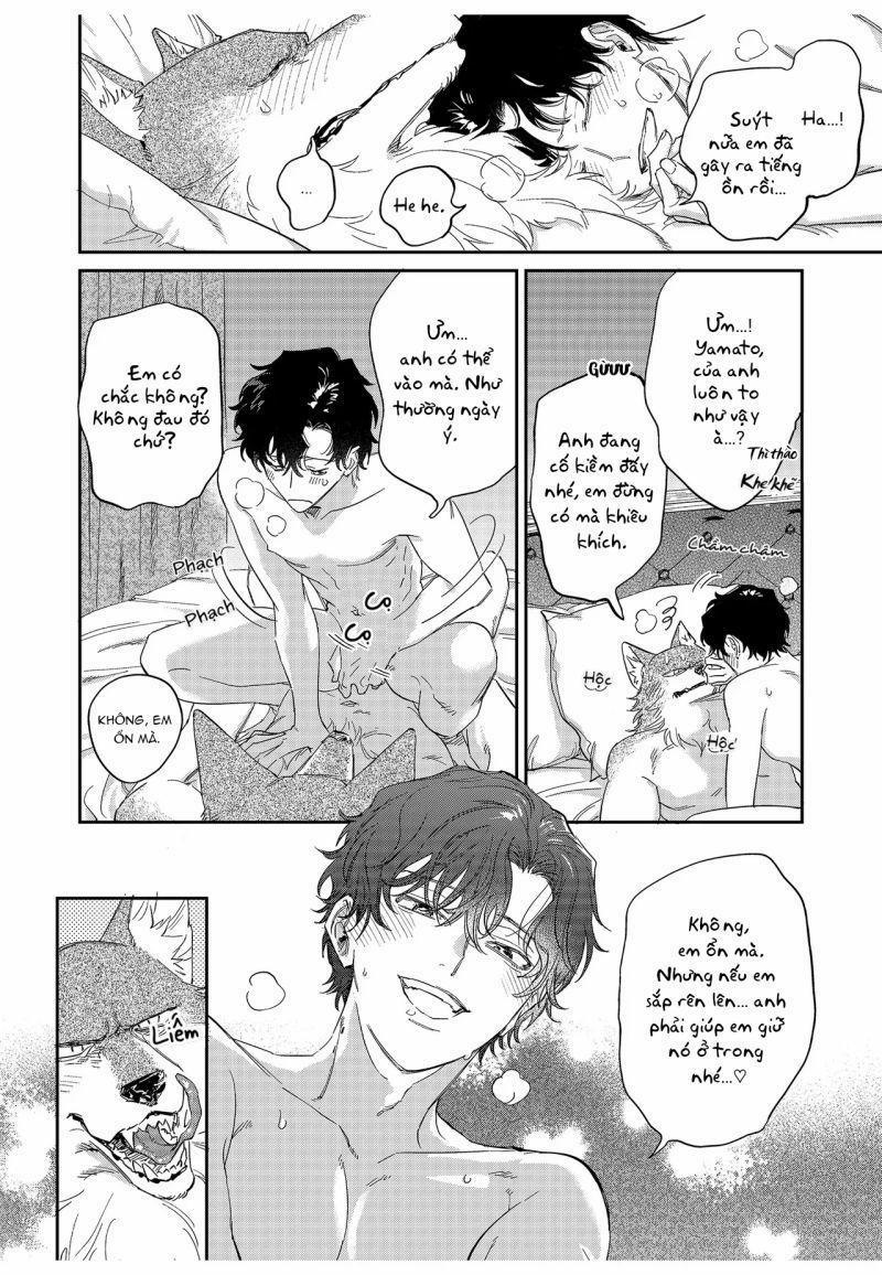 Chìm Đắm Trong Tình Yêu Mãnh Liệt Với Anh Chàng Người Sói 13 trang 3