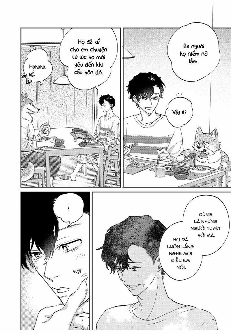 Chìm Đắm Trong Tình Yêu Mãnh Liệt Với Anh Chàng Người Sói 14 trang 11