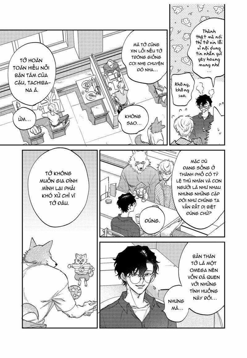 Chìm Đắm Trong Tình Yêu Mãnh Liệt Với Anh Chàng Người Sói 14 trang 4