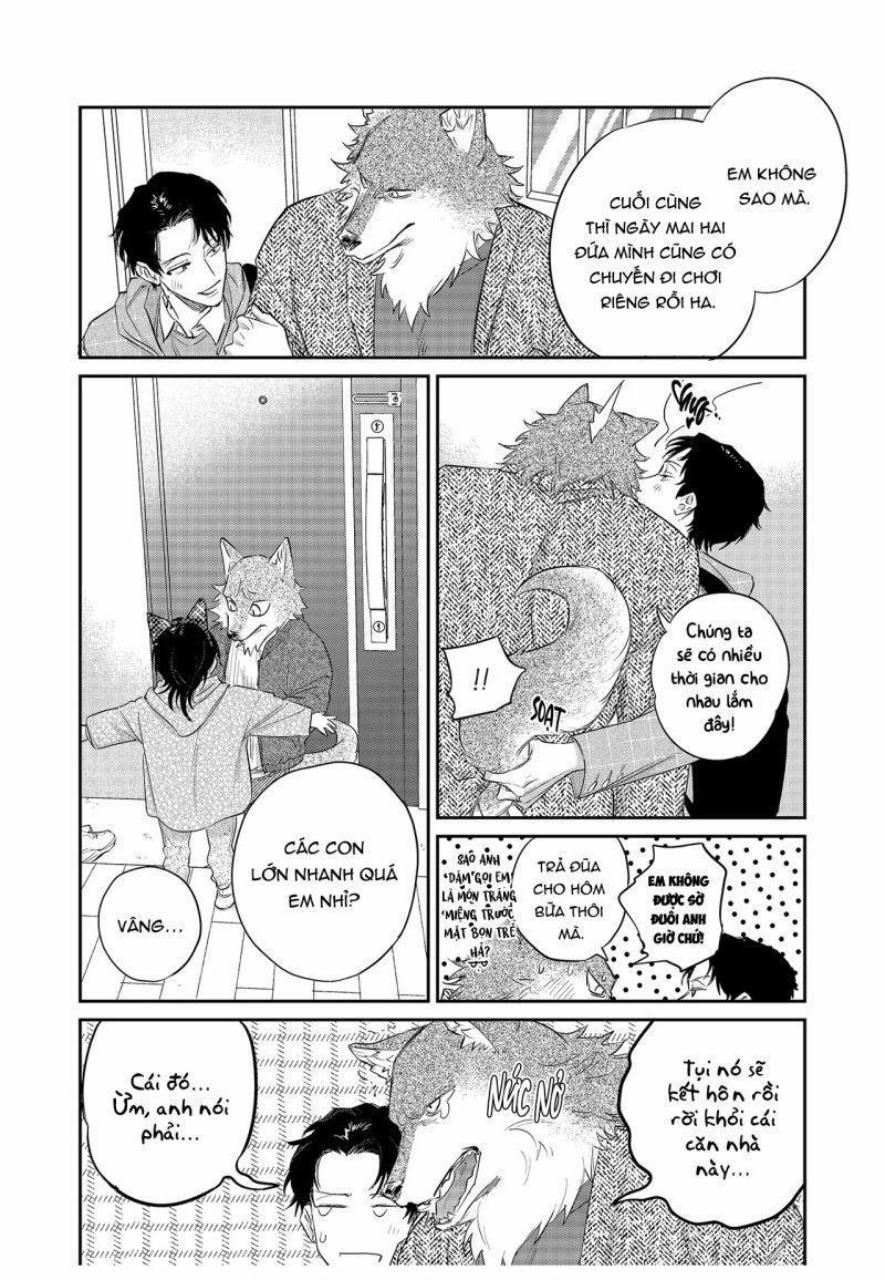 Chìm Đắm Trong Tình Yêu Mãnh Liệt Với Anh Chàng Người Sói 15 trang 17