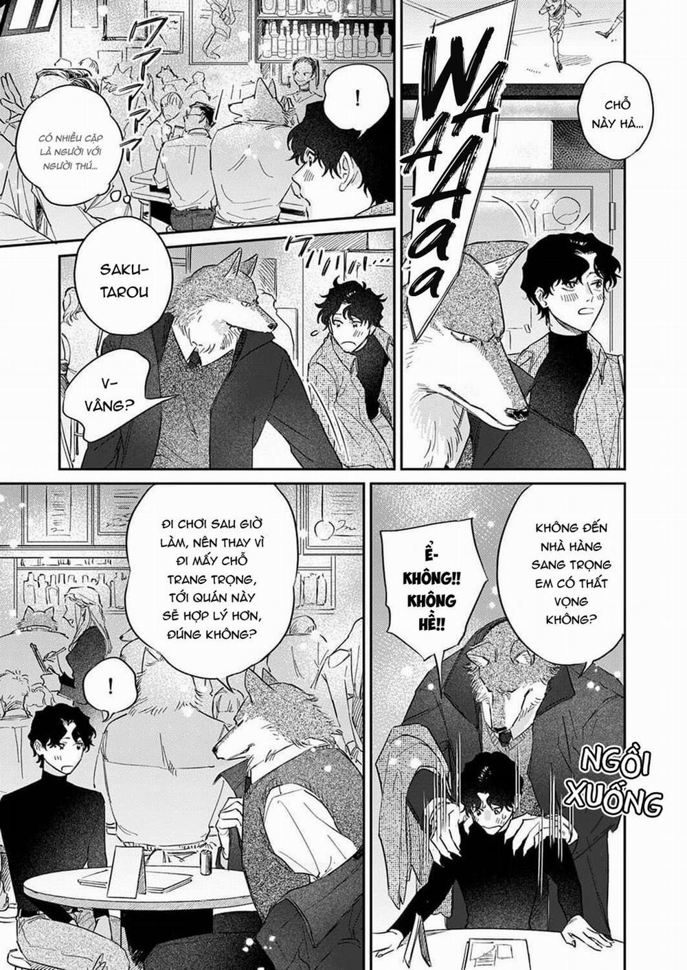 Chìm Đắm Trong Tình Yêu Mãnh Liệt Với Anh Chàng Người Sói 4 trang 10