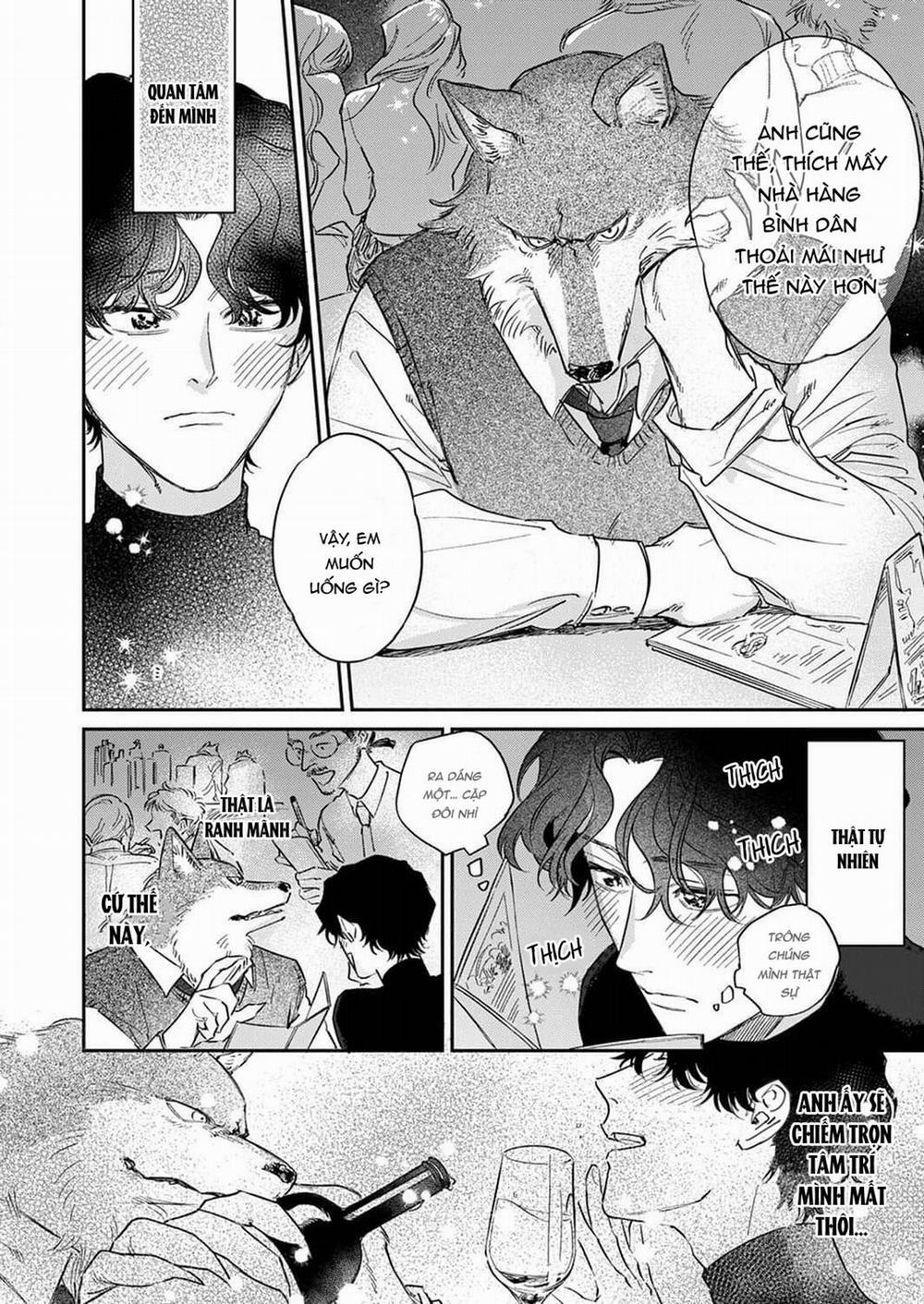 Chìm Đắm Trong Tình Yêu Mãnh Liệt Với Anh Chàng Người Sói 4 trang 11