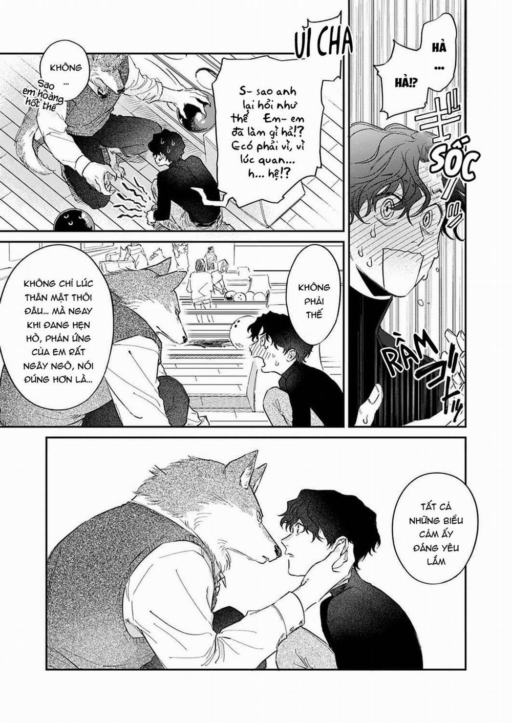 Chìm Đắm Trong Tình Yêu Mãnh Liệt Với Anh Chàng Người Sói 4 trang 14