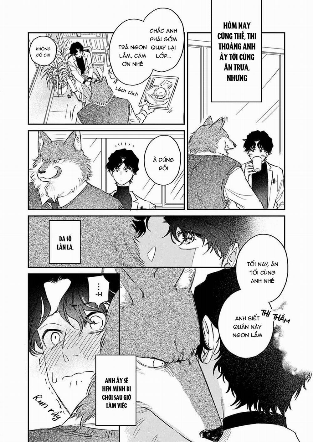 Chìm Đắm Trong Tình Yêu Mãnh Liệt Với Anh Chàng Người Sói 4 trang 6