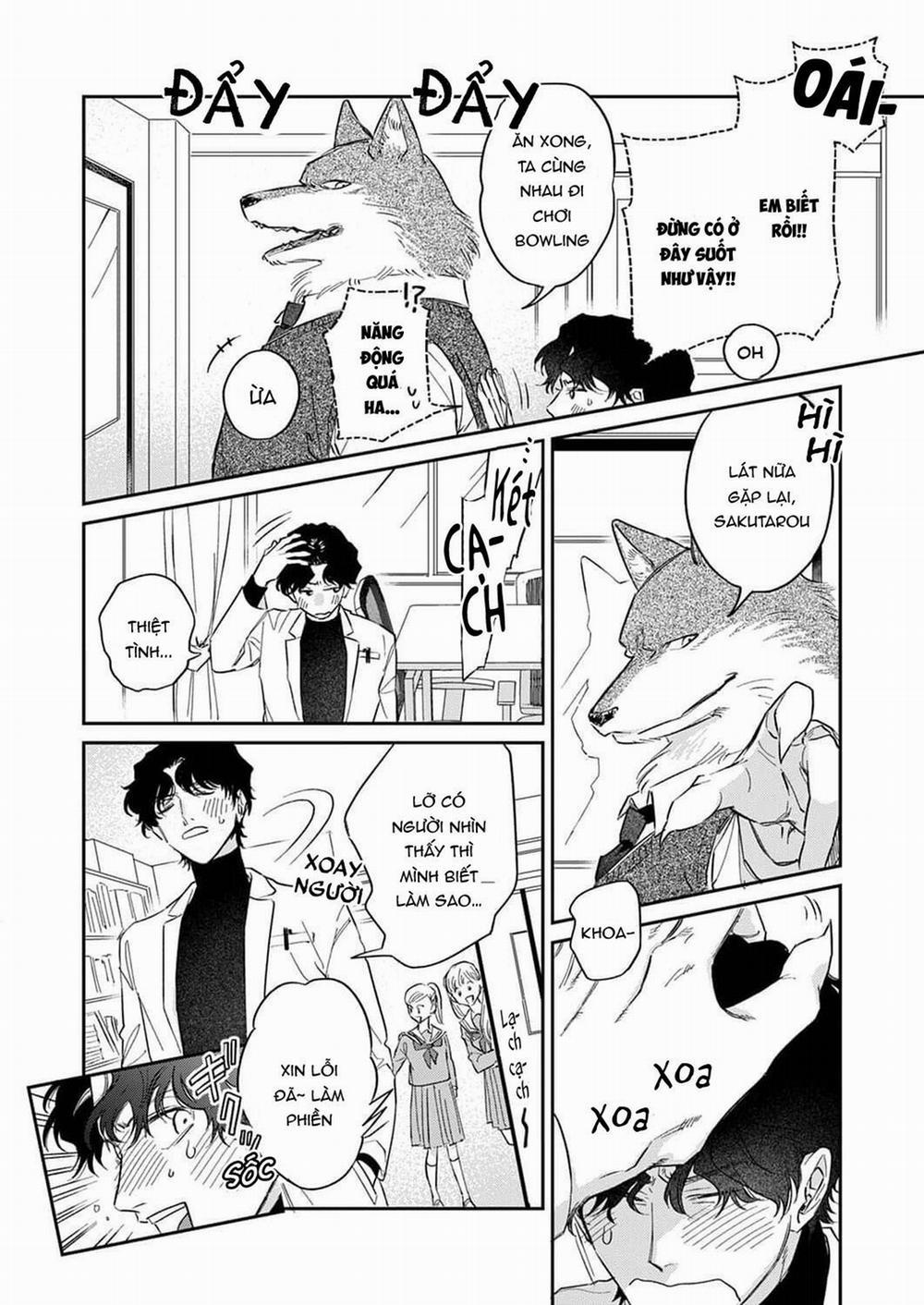 Chìm Đắm Trong Tình Yêu Mãnh Liệt Với Anh Chàng Người Sói 4 trang 7