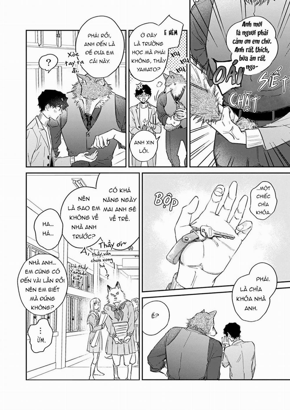 Chìm Đắm Trong Tình Yêu Mãnh Liệt Với Anh Chàng Người Sói 5 trang 7