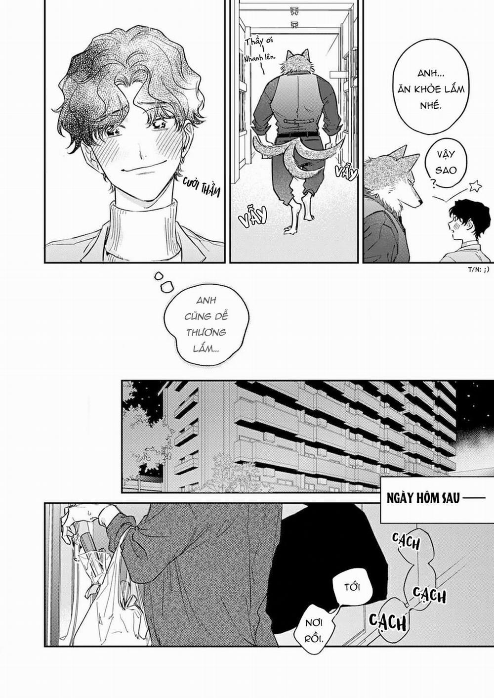 Chìm Đắm Trong Tình Yêu Mãnh Liệt Với Anh Chàng Người Sói 5 trang 9