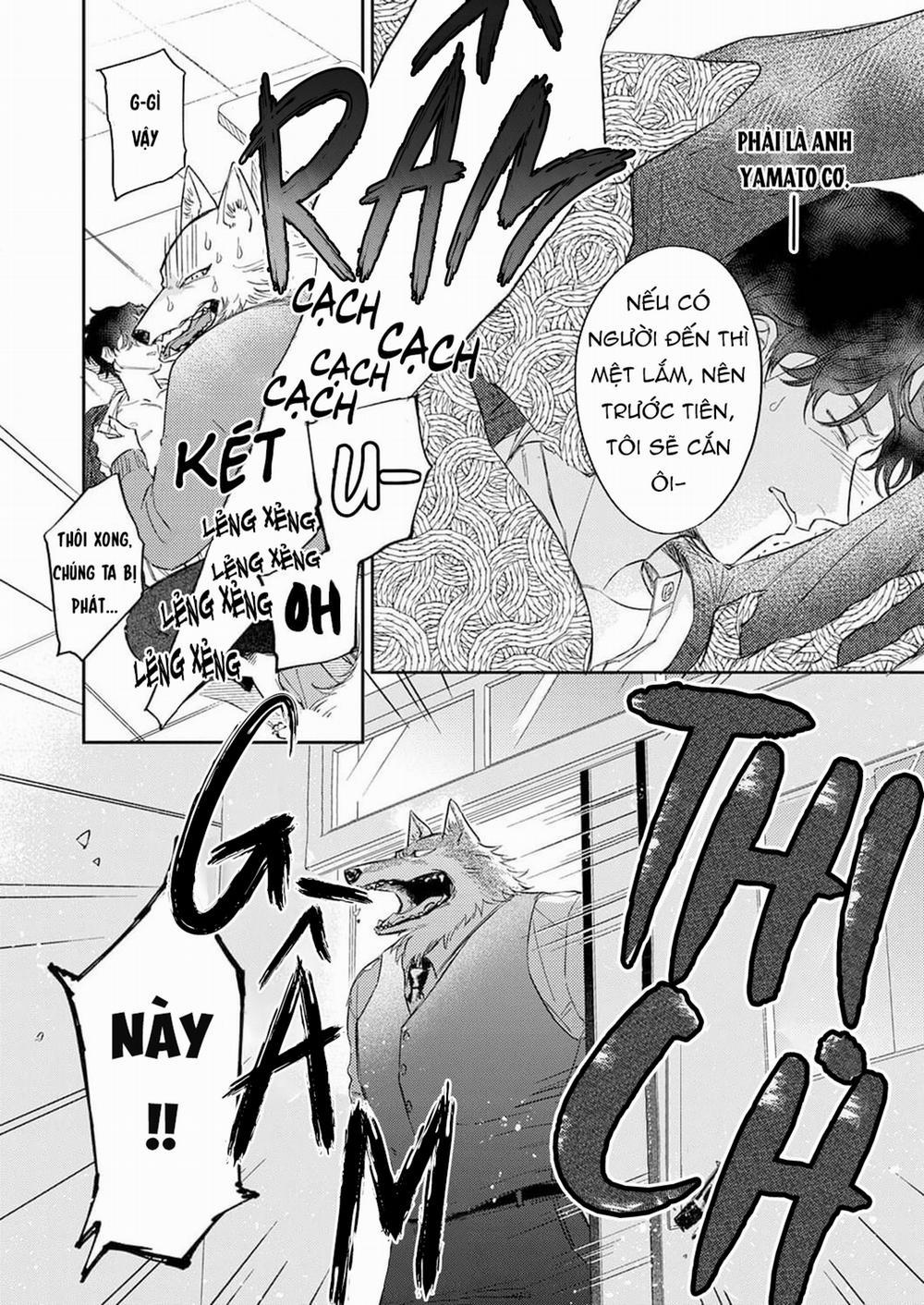 Chìm Đắm Trong Tình Yêu Mãnh Liệt Với Anh Chàng Người Sói 6 trang 10