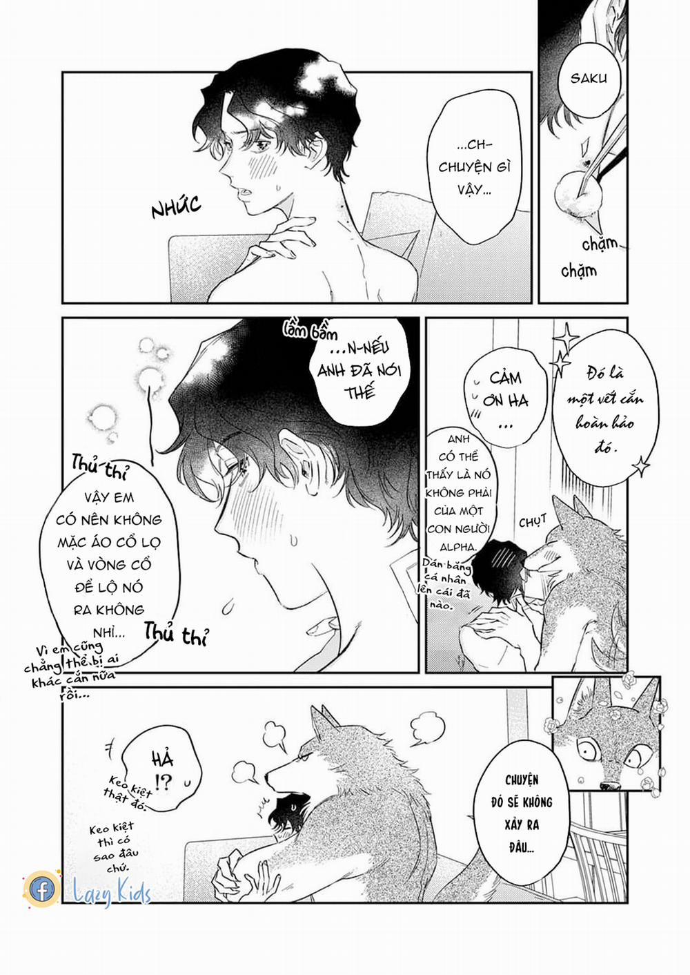 Chìm Đắm Trong Tình Yêu Mãnh Liệt Với Anh Chàng Người Sói 6 trang 24