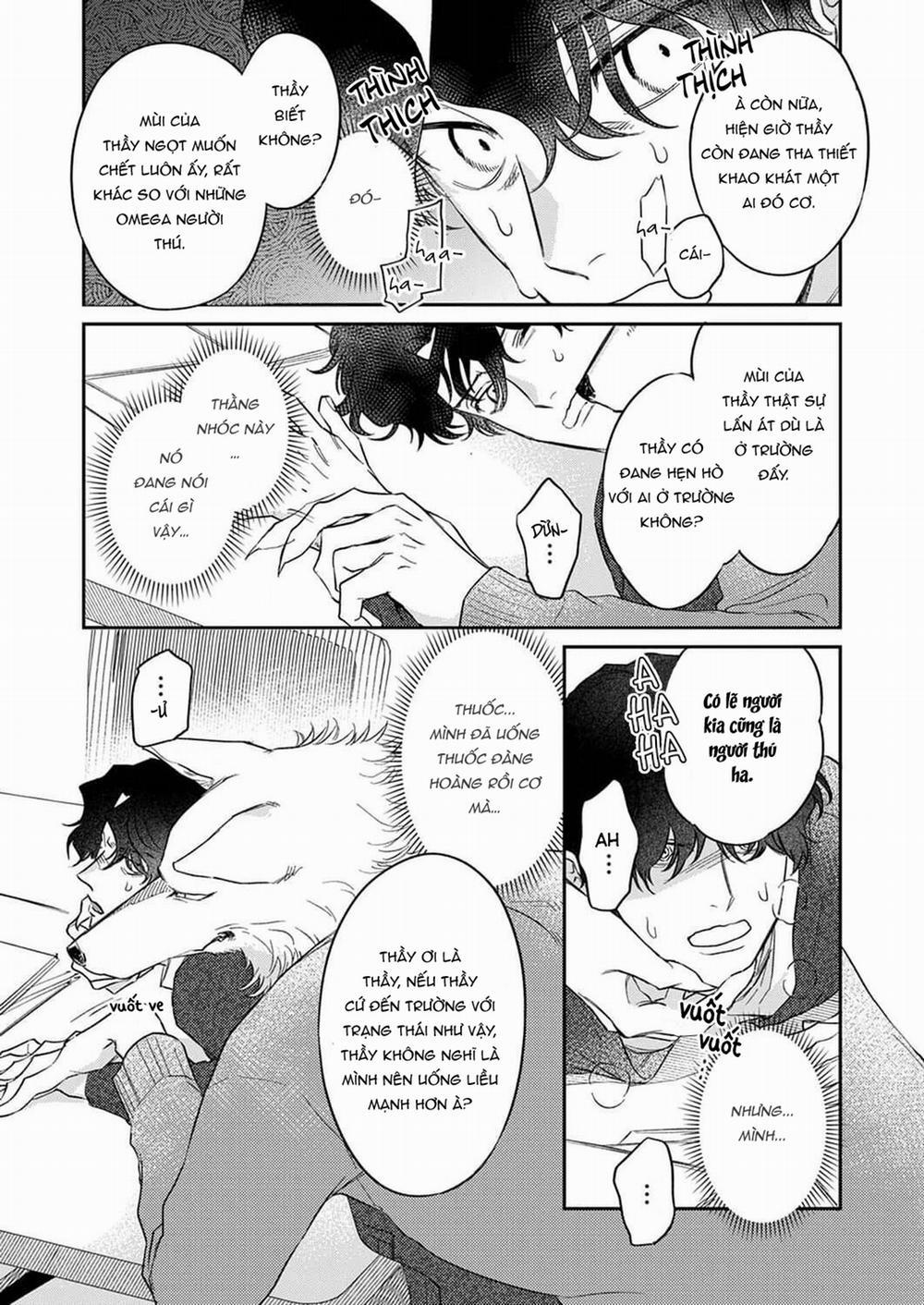 Chìm Đắm Trong Tình Yêu Mãnh Liệt Với Anh Chàng Người Sói 6 trang 3