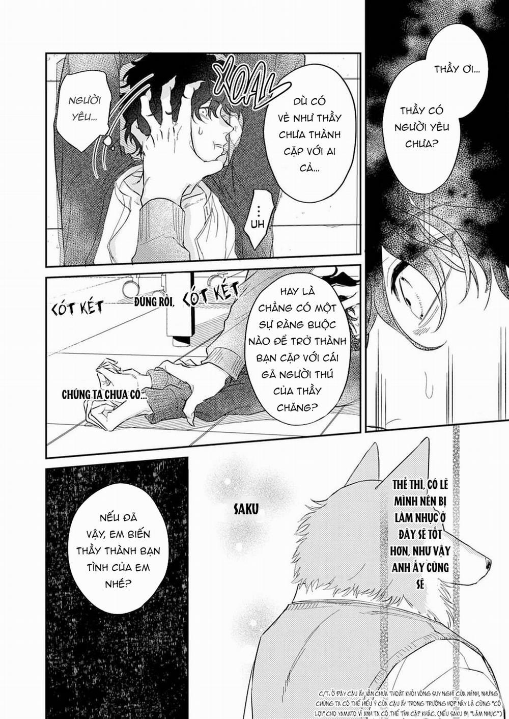 Chìm Đắm Trong Tình Yêu Mãnh Liệt Với Anh Chàng Người Sói 6 trang 8