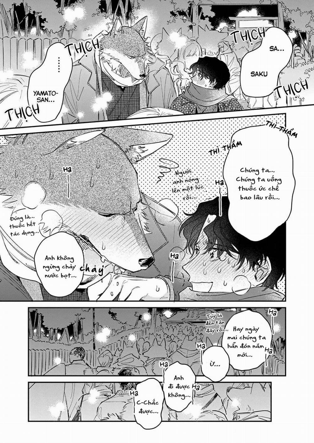 Chìm Đắm Trong Tình Yêu Mãnh Liệt Với Anh Chàng Người Sói 7 trang 16