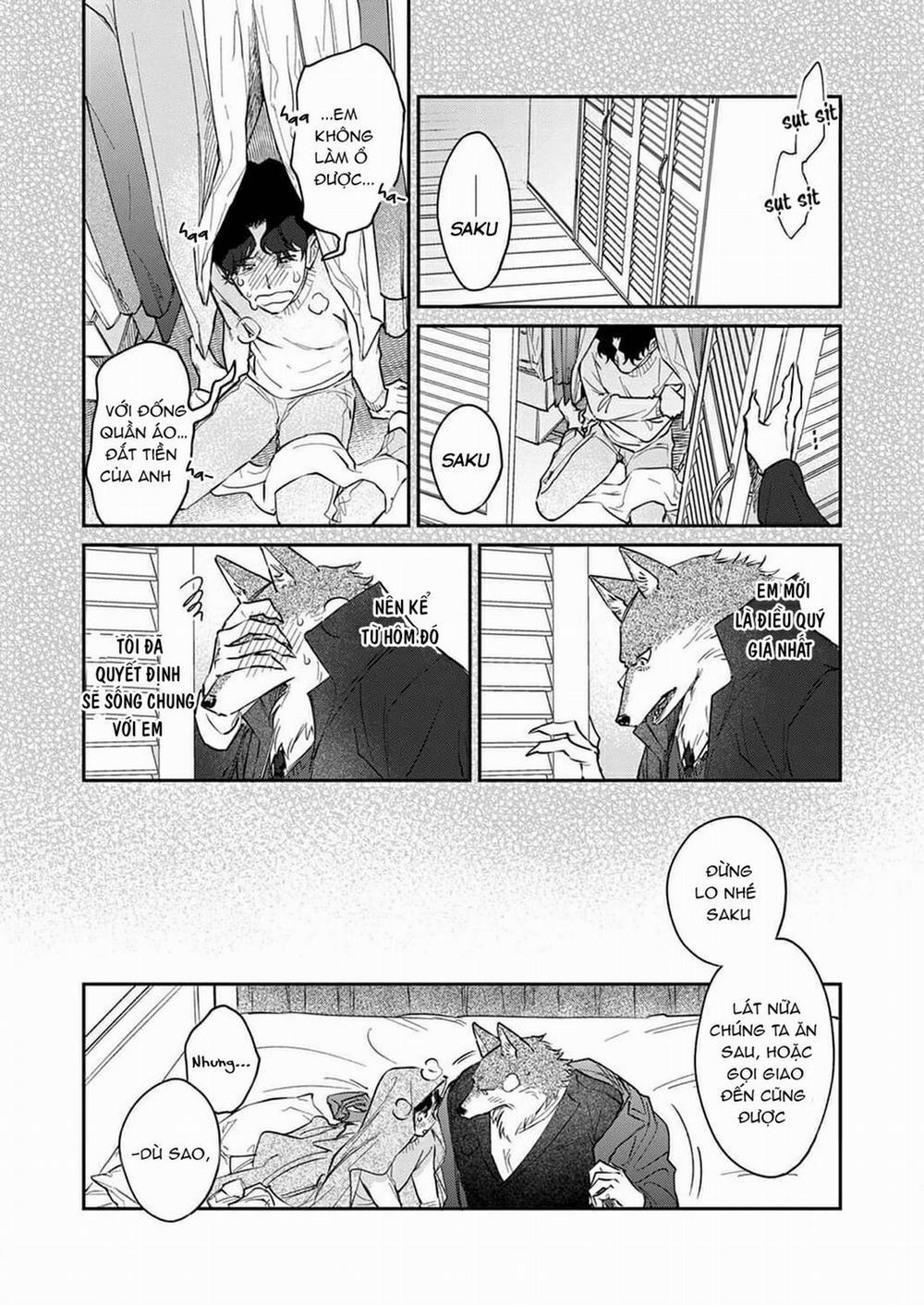 Chìm Đắm Trong Tình Yêu Mãnh Liệt Với Anh Chàng Người Sói 7 trang 5