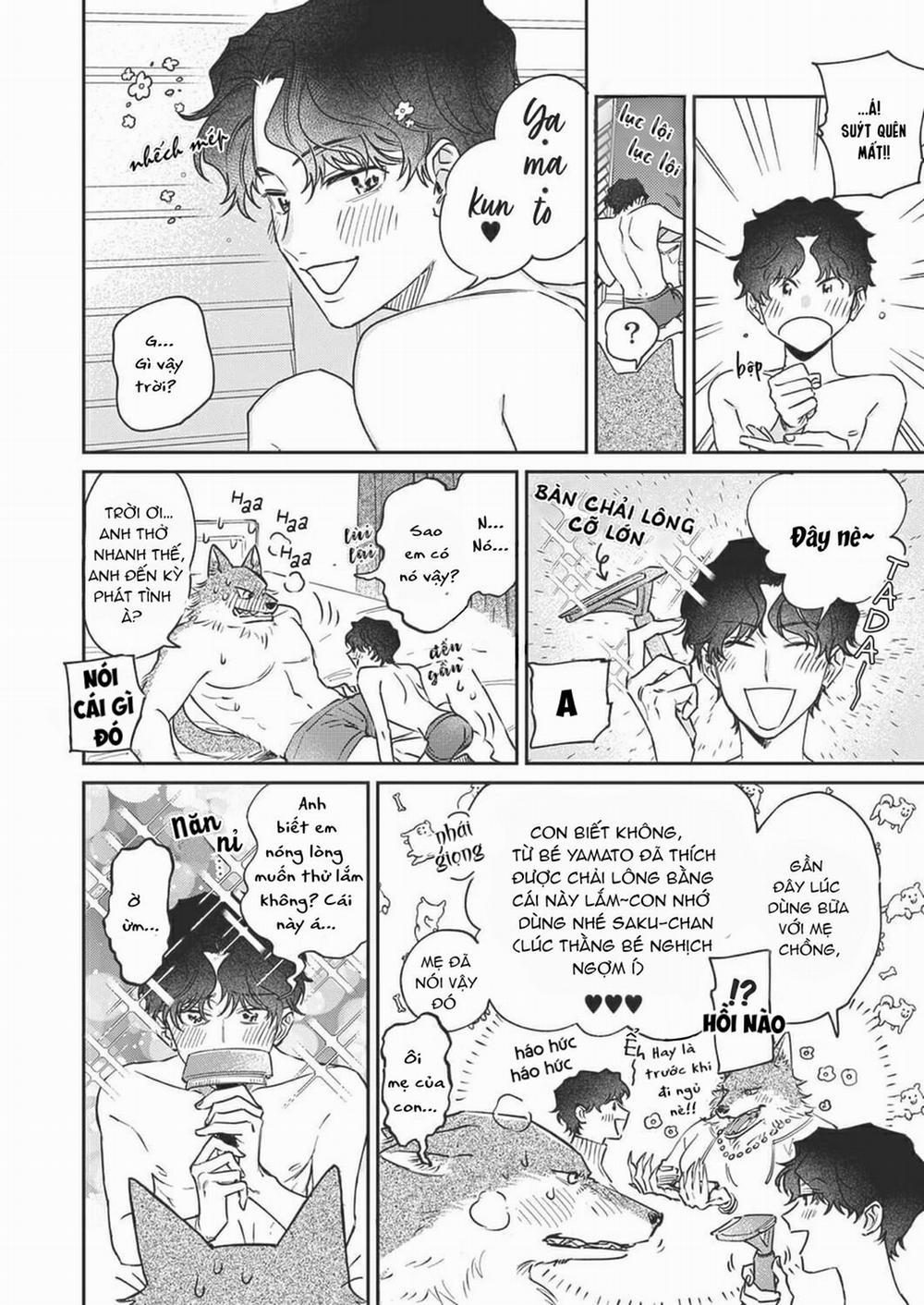 Chìm Đắm Trong Tình Yêu Mãnh Liệt Với Anh Chàng Người Sói 7 trang 9