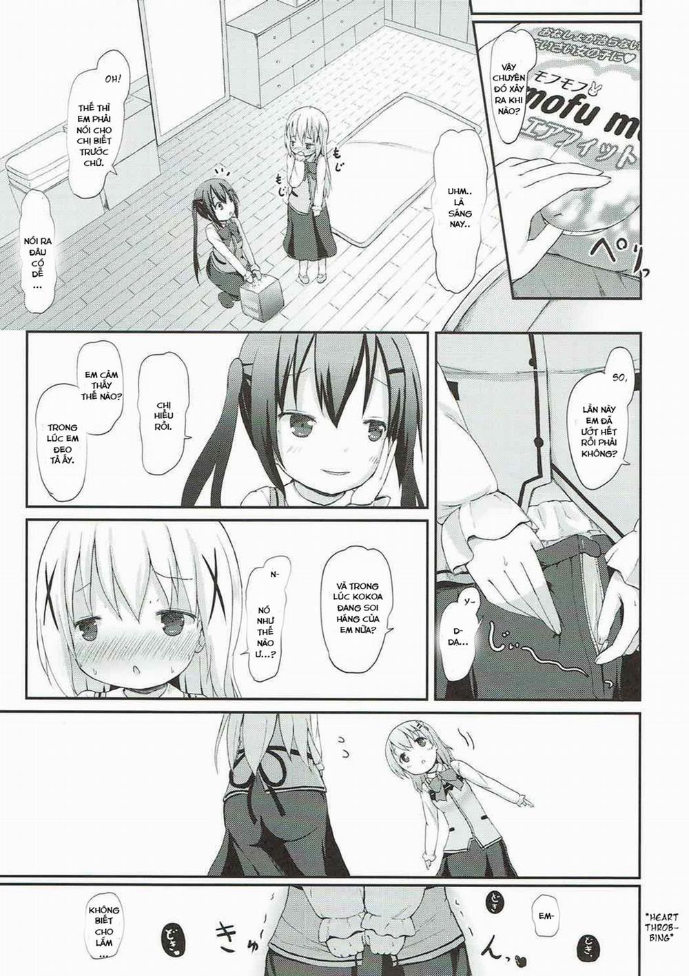 Chino-chan no Omata Check (Gochuumon wa Usagi desu ka?) Oneshot trang 11