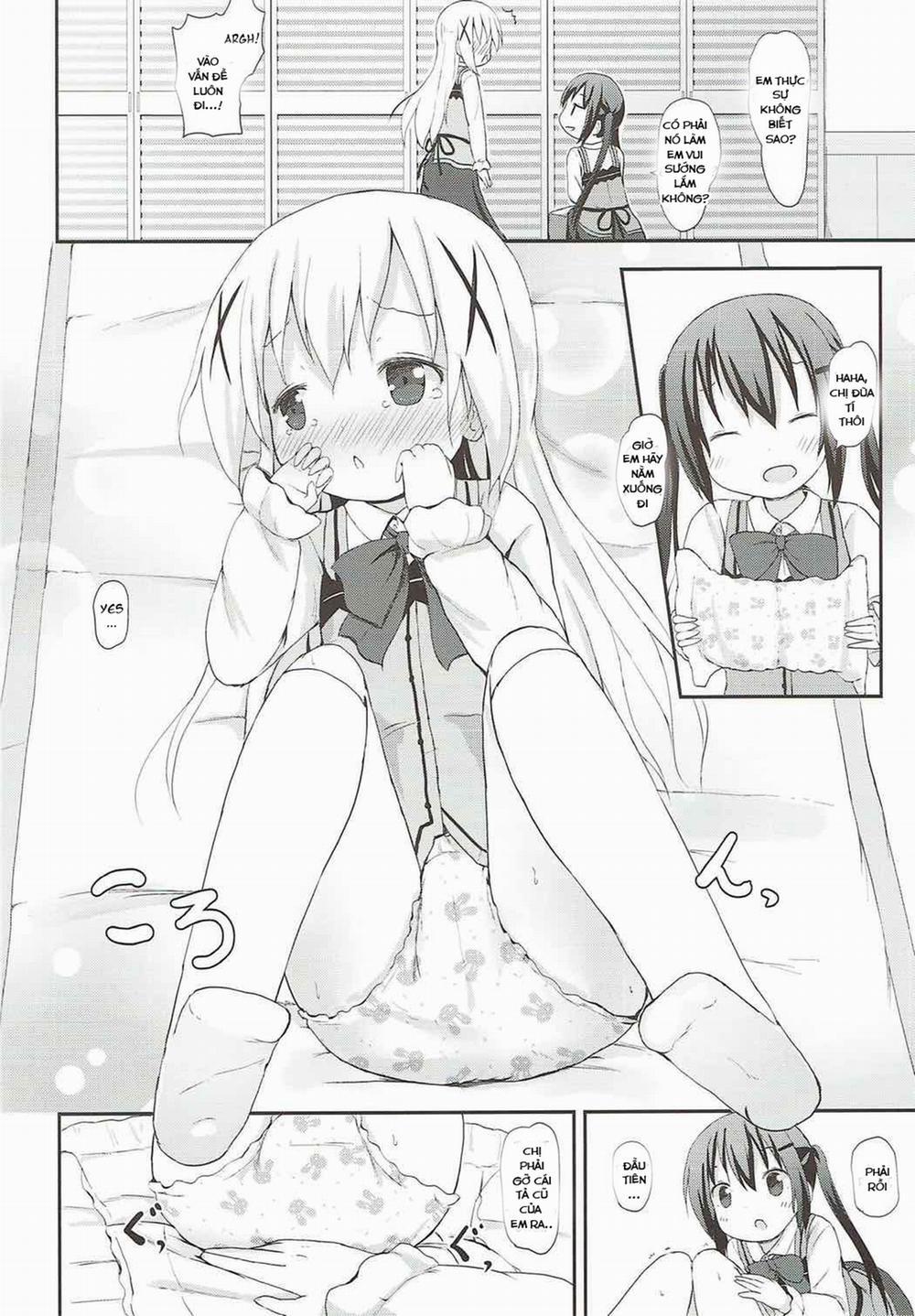 Chino-chan no Omata Check (Gochuumon wa Usagi desu ka?) Oneshot trang 12