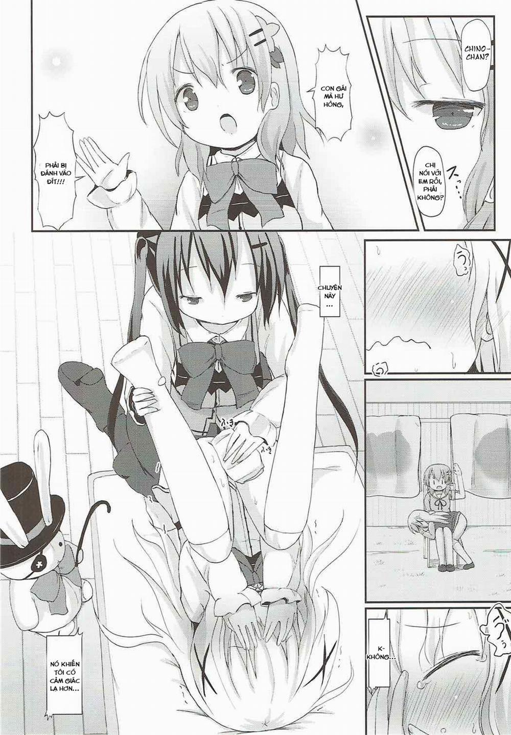 Chino-chan no Omata Check (Gochuumon wa Usagi desu ka?) Oneshot trang 20