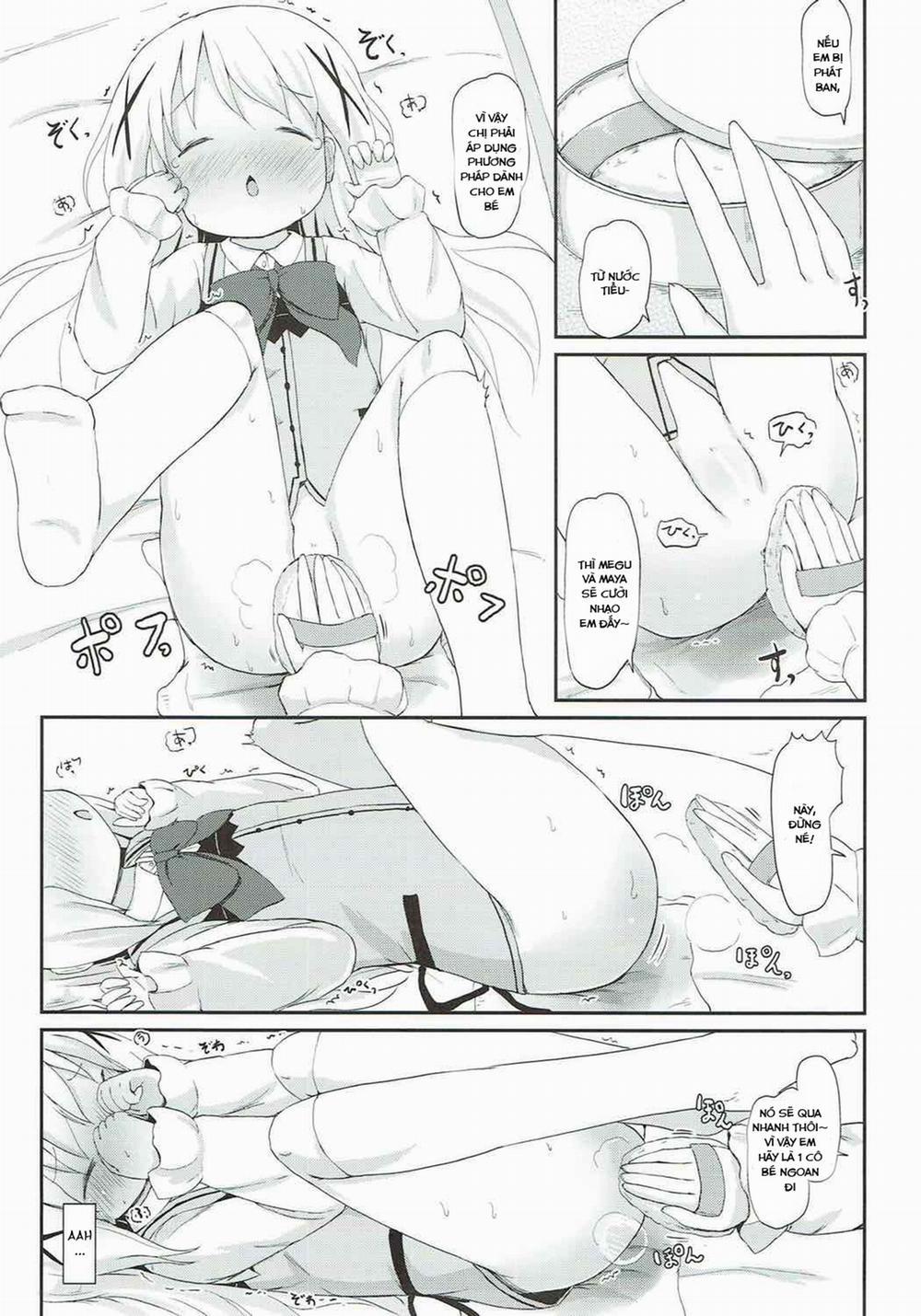 Chino-chan no Omata Check (Gochuumon wa Usagi desu ka?) Oneshot trang 23