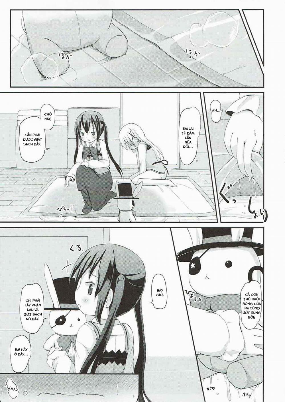 Chino-chan no Omata Check (Gochuumon wa Usagi desu ka?) Oneshot trang 27