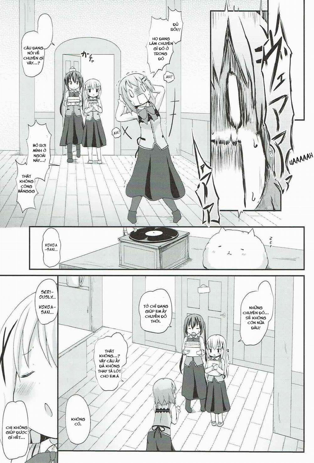 Chino-chan no Omata Check (Gochuumon wa Usagi desu ka?) Oneshot trang 29