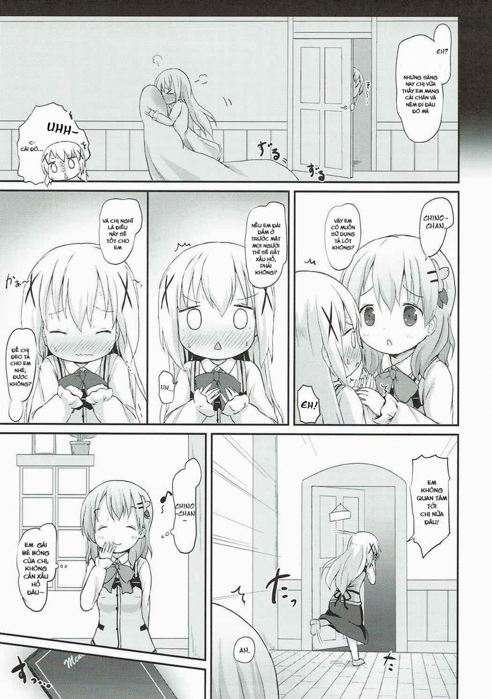 Chino-chan no Omata Check (Gochuumon wa Usagi desu ka?) Oneshot trang 3
