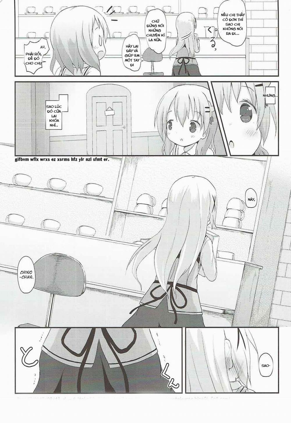 Chino-chan no Omata Check (Gochuumon wa Usagi desu ka?) Oneshot trang 30