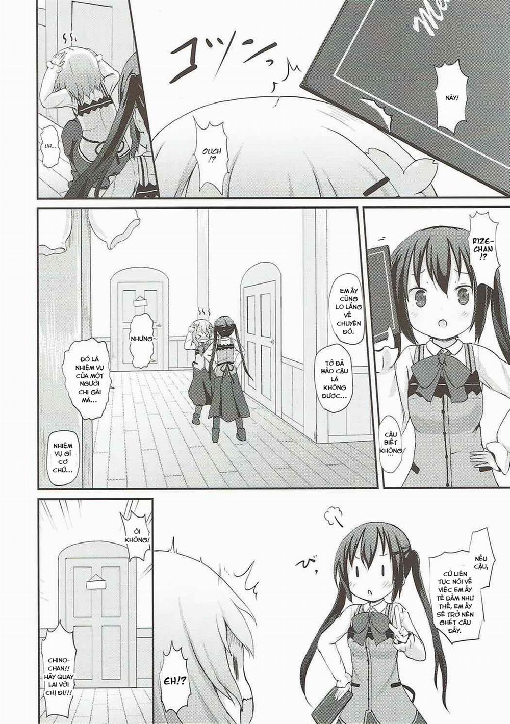 Chino-chan no Omata Check (Gochuumon wa Usagi desu ka?) Oneshot trang 4