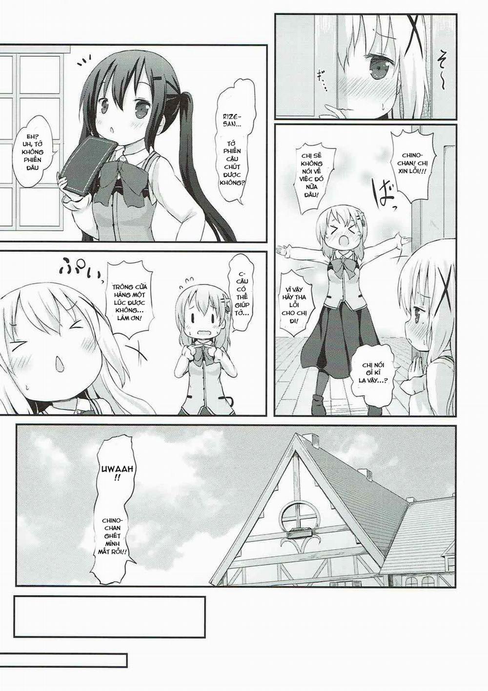 Chino-chan no Omata Check (Gochuumon wa Usagi desu ka?) Oneshot trang 5