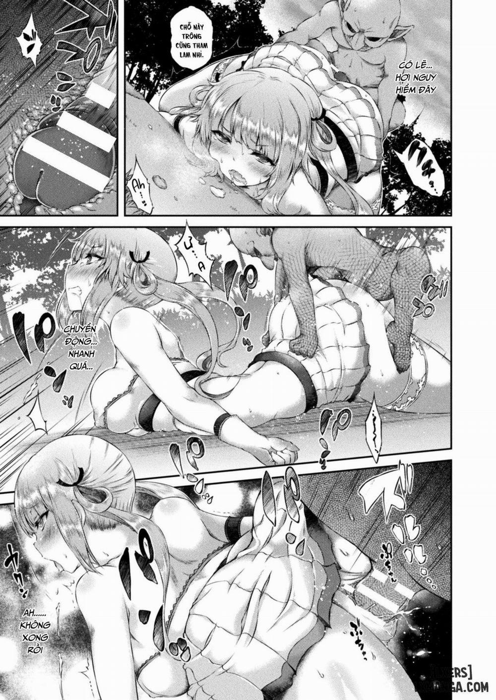 Chitei no Mori to Kokuin no Wana Oneshot trang 8