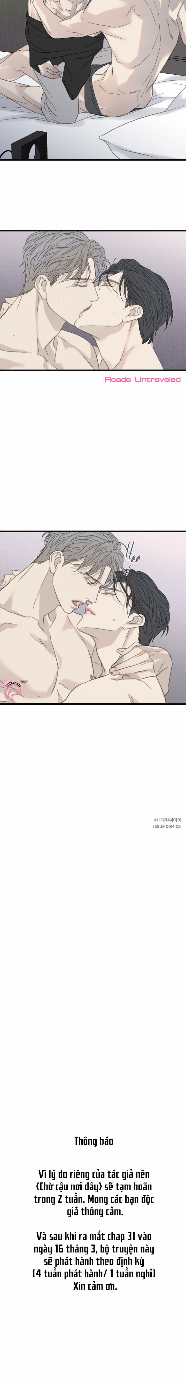 Chờ Cậu Nơi Đây 30 trang 16